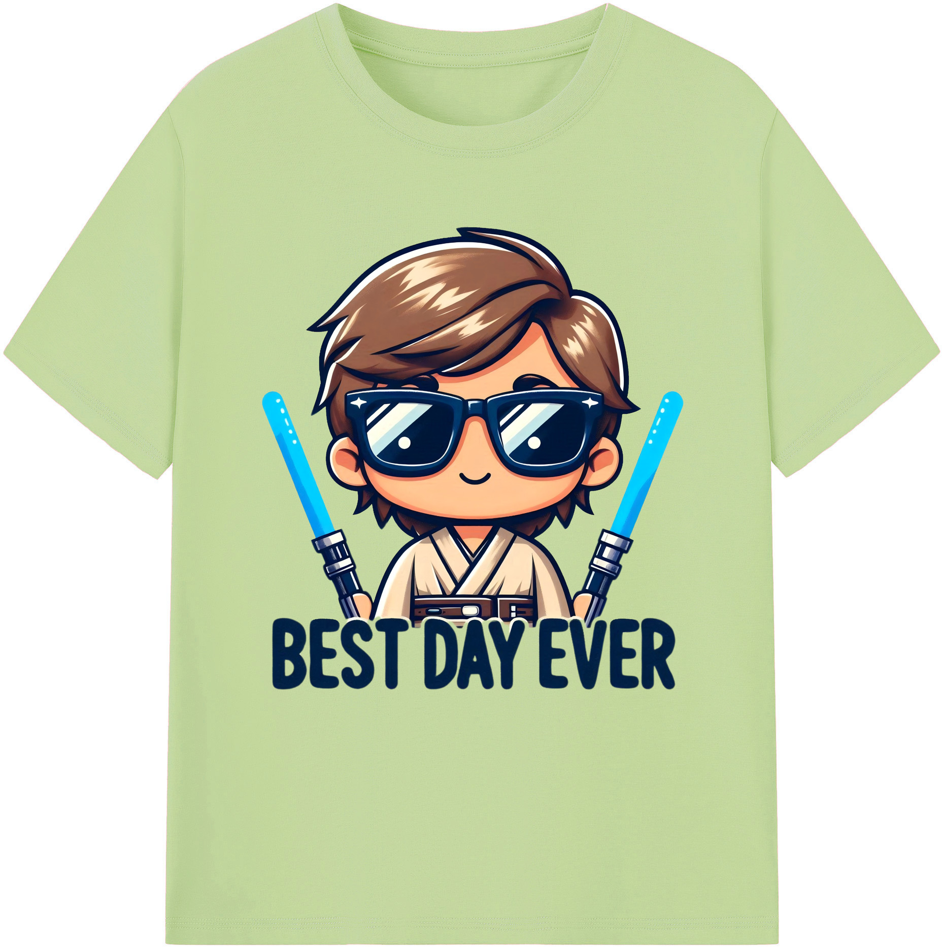 （画像用） スター・ウォーズ Star Wars 綿100％半袖Tシャツ（フロントプリント）